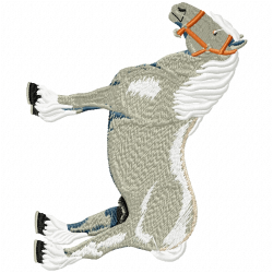 Horses Embroidery Design 5